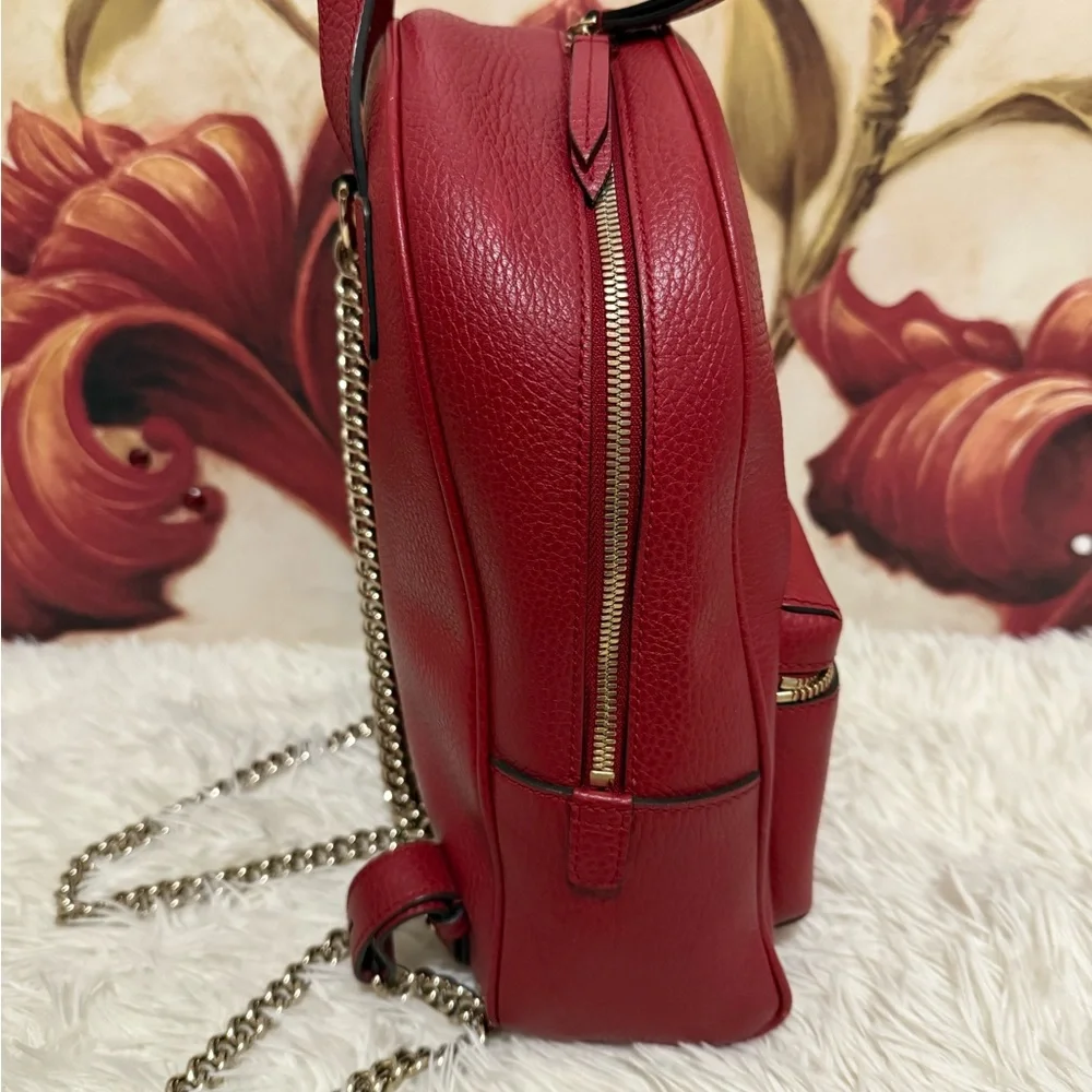 Gucci Soho Leather Chain Backpack - Picture 3 of 15